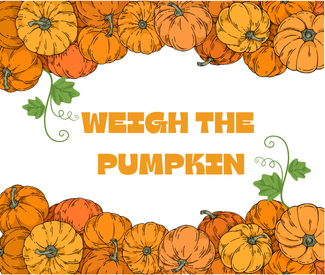 Weigh The pumpkin